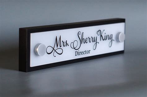 Office Door Nameplate, Business Door Sign, Office Sign, Professional ...