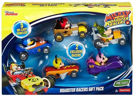 Fisher Price Disney Mickey Roadster Racers Roadster Racers Gift Pack ...