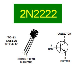 2N2222 Datasheet - NPN Transistor function