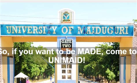 WWW.UNIMAID.EDU.NG | UNIMAID Portal 2024 (Student, Admission & Result)