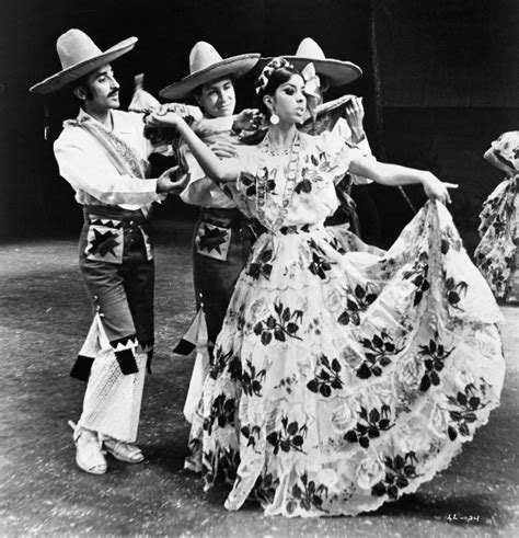 Mexican Folk Dance, C1965. /Nmercedes Losza (Center) In A Scene From ...