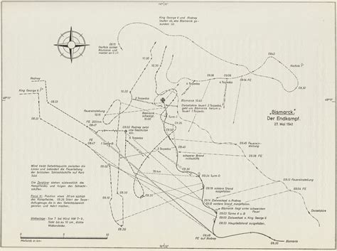 Bismarck last battle maps - Naval History Forums