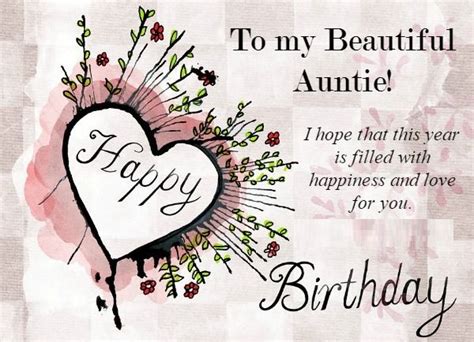 Happy Birthday Auntie - Lovely Birthday Wishes For Aunt