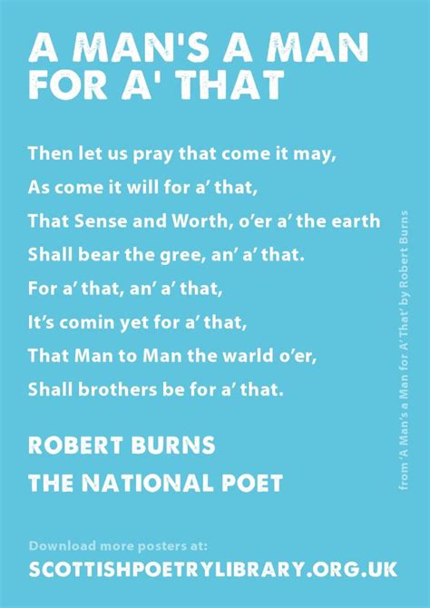 SPL Poster National Robert Burns | Robert burns, Scottish poetry ...