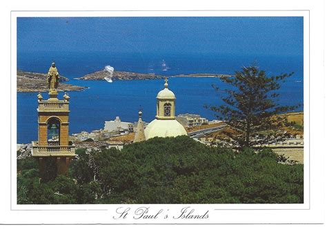 MY POSTCARD-PAGE: MALTA ~ St Paul's Islands