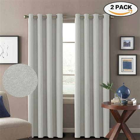 Off White Linen Curtains Ultra Thick And Durable Thermal Insulated ...