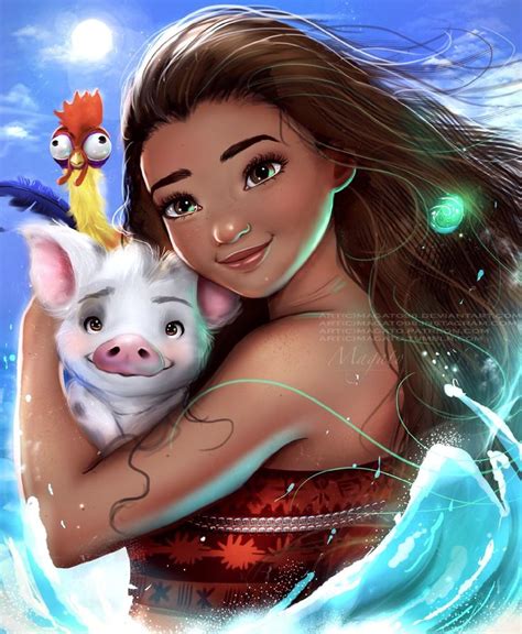 Moana, magato . on ArtStation at https://www.artstation.com/artwork ...