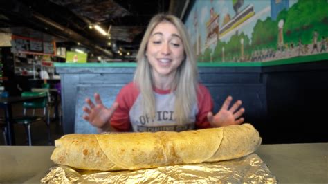 BIG TEXAS BREAKFAST BURRITO CHALLENGE - YouTube