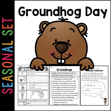 Groundhog Day Unit - Sarah's Teaching Snippets