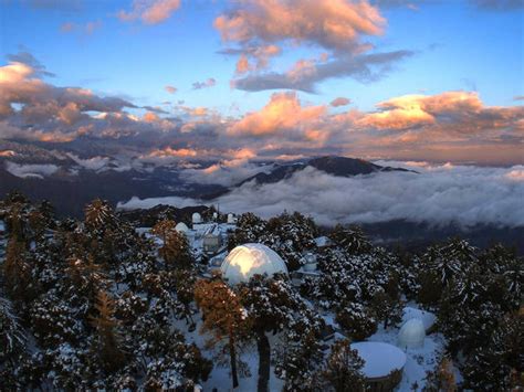 Get a glimpse of L.A. from above the clouds on the Mt. Wilson webcam