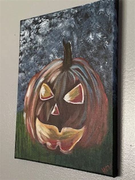 Jack O Lanterns Jack O Lantern Painting Pumpkin Painting | Etsy