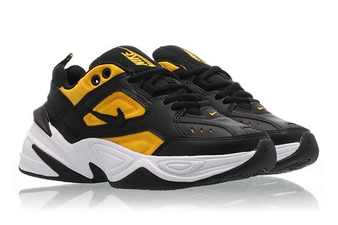 Nike M2K Tekno in Black and University Gold | KaSneaker