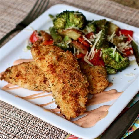 SHEET PAN PARMESAN & PANKO CHICKEN WITH VEGGIES – Kitch Me Now