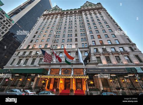 The Plaza Hotel owned by Fairmont Hotels in Manhattan, New York City ...