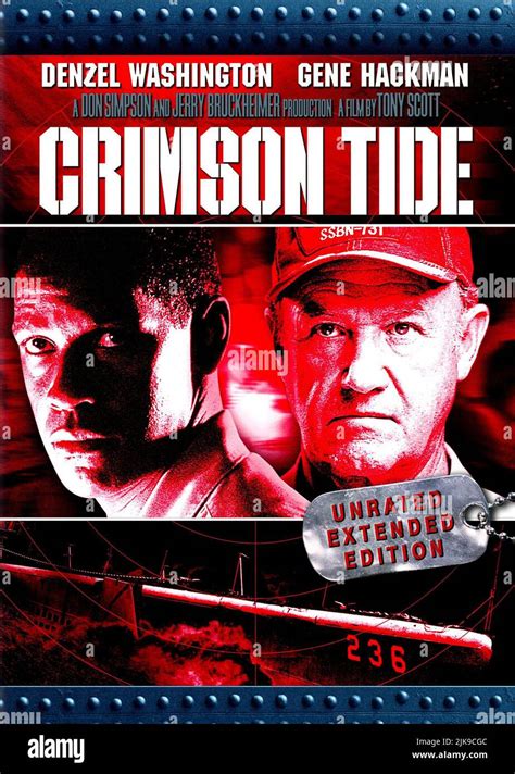 Movie poster crimson tide 1995 hi-res stock photography and images - Alamy