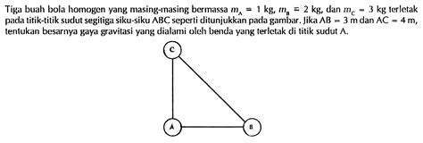 Kumpulan Contoh Soal Gaya Gravitasi Antar Partikel - Fisika Kelas 10 ...