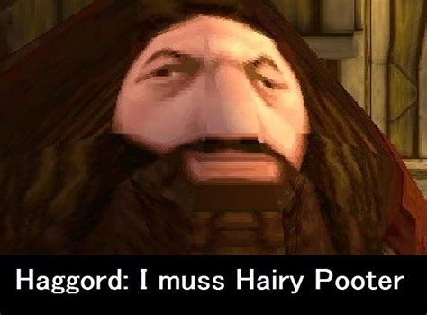 I muss Arry | PS1 Hagrid | Know Your Meme