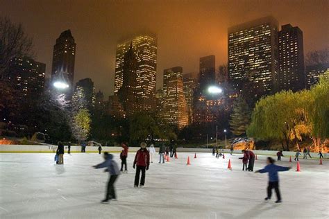 Ice-skating at Wollman Rink in Central Park is the quintessential ...