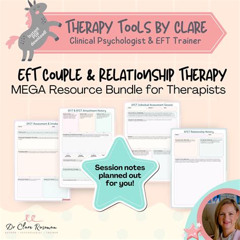 EFT Couples & Relationship Therapy Resource Bundle - Etsy