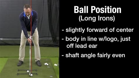 Correct Golf Ball Position for Irons – USGolfTV