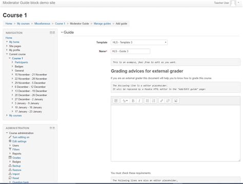 Moderator guide - MoodleDocs