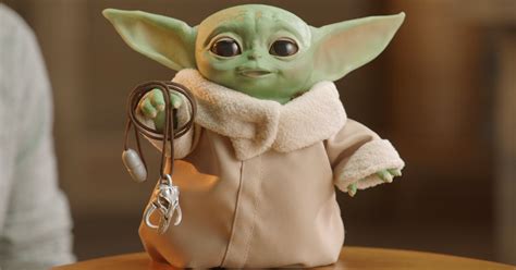 Hasbro’s Baby Yoda animatronic toy looks, sounds, and moves like the ...