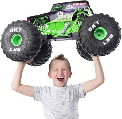 Monster Jam, Official Mega Grave Digger All-Terrain Remote Control ...