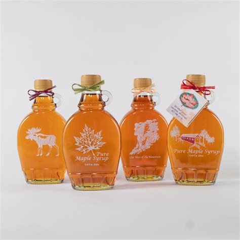 Pure NH Maple Syrup in Painted Glass Bottles (Bulk) - Fuller's Sugarhouse