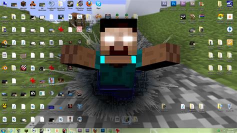 Desktop Herobrine by Herobrinefanclub on DeviantArt