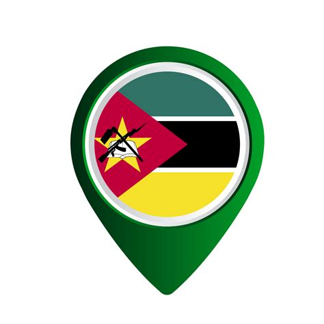 Mozambique flag country 16391563 PNG