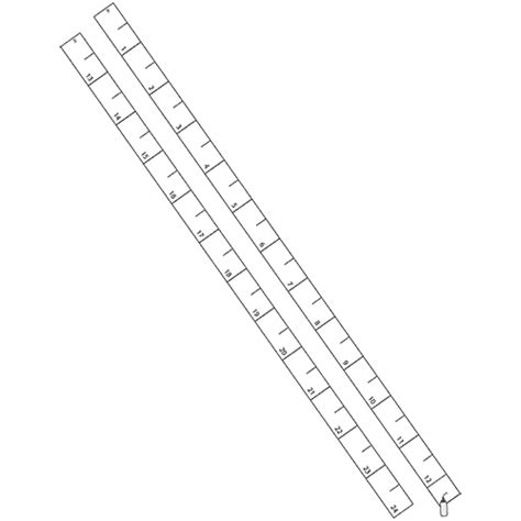 Actual Size Printable Measuring Tape - Printable Word Searches