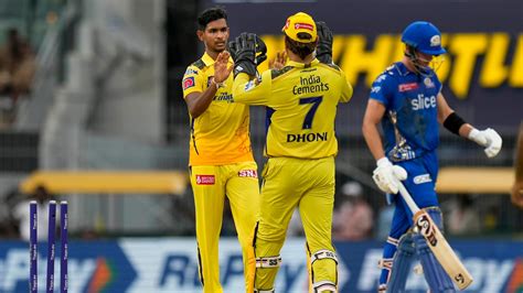 CSK vs MI Highlights, IPL 2023: Pathirana, Chahar, Deshpande star as ...