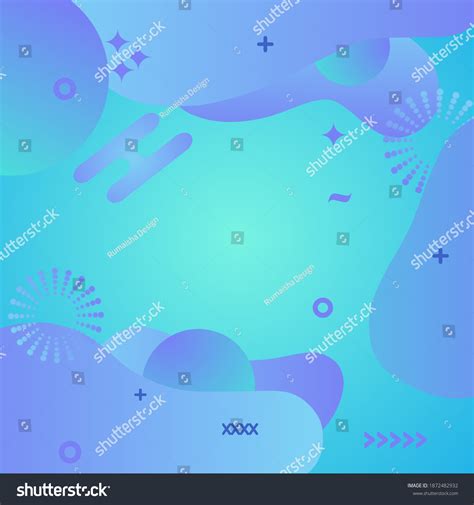 Abstrak Background Warna Gradasi Biru Stock Illustration 1872482932 ...