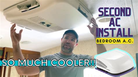 Installing a Second AC on an RV or Camper | Bedroom Air Conditioner ...