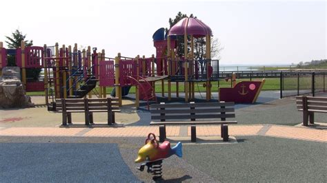 Waterfront Park Playground | Park playground, Waterfront, Playground