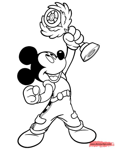 Mickey And The Roadster Racers Coloring Pages Coloring Pages