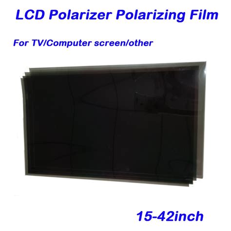 32inch 42inch Glossy LCD Polarizer Polarizing Film for LCD LED IPS ...