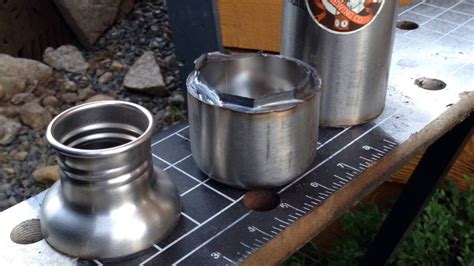 DIY alcohol stove - YouTube