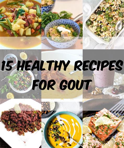 15 Healthy Recipes for Gout - TheDiabetesCouncil.com