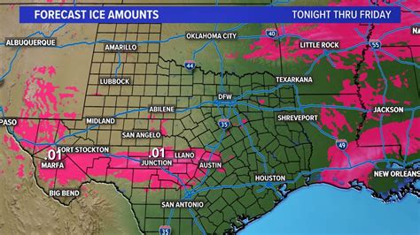 Texas weather forecast is all over the place | wfaa.com