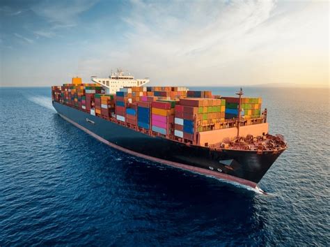 14+ Thousand Container Vessel In Sunset Royalty-Free Images, Stock ...