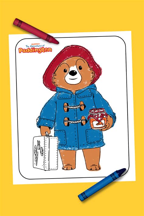 Paddington Coloring Sheet | Nickelodeon Parents