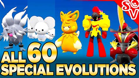 All 60 Special Evolutions in Pokemon Scarlet and Violet - YouTube