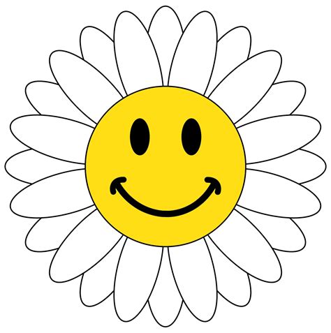 Smiling Flower Clip Art - Cliparts.co