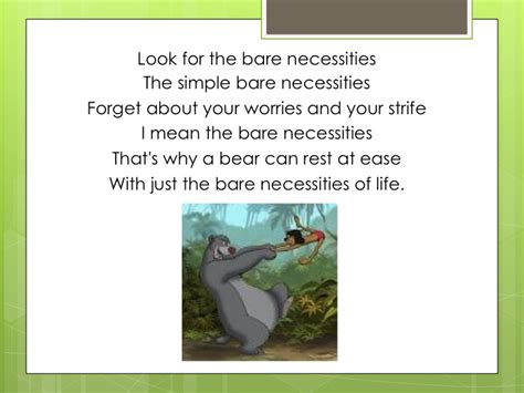 [Download 37+] Jungle Book Song Lyrics Bare Necessities