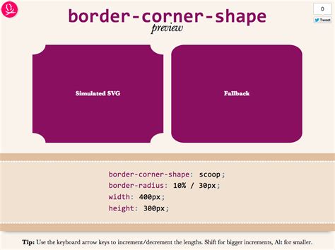 Preview corner-shape, before implementations! • Lea Verou