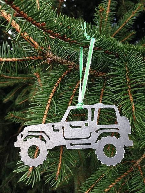 Amazon.com: Christmas 4x4 Metal Ornament, off road, perfect for jeep ...