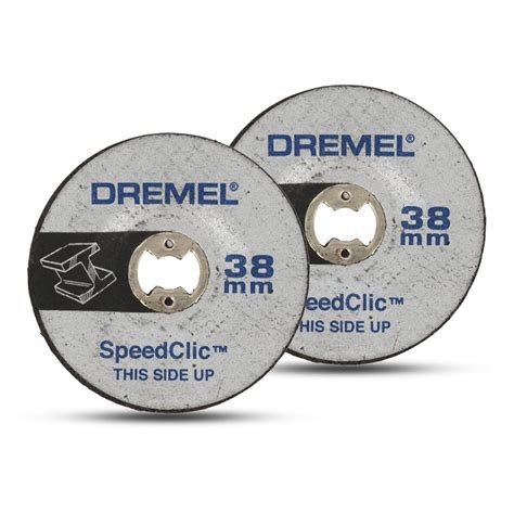 Dremel EZ541GR (2.615.E54.1AC) 2-Pack 38mm EZ SpeedClic Grinding Wheel