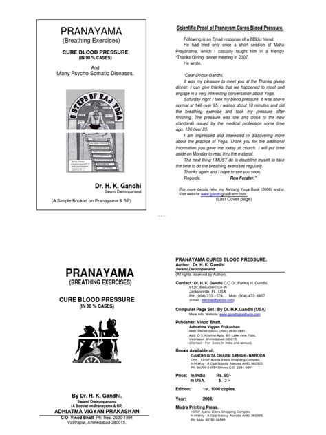 Pranayam in | PDF | Breathing | Yoga