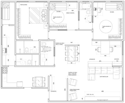 Planta De Casa Arquitetura